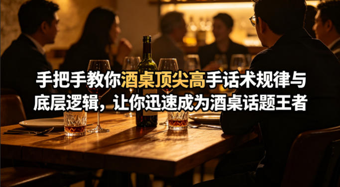 付费文章：手把手教你酒桌顶尖高手话术规律与底层逻辑，让你迅速成为酒桌话题王者(二十年全网独家经验分享)-源创文化-轻创终点站