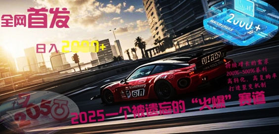 全网首发：2025一个被遗忘的“火爆”赛道轻松日入多张-源创文化-轻创终点站